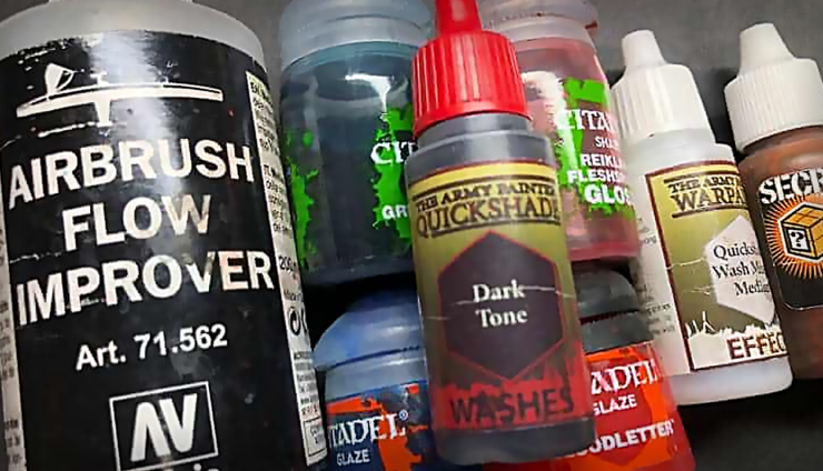 airbrush acrylic paint miniatures bottles wal hor 1 miniature hobby painting supplies accessories