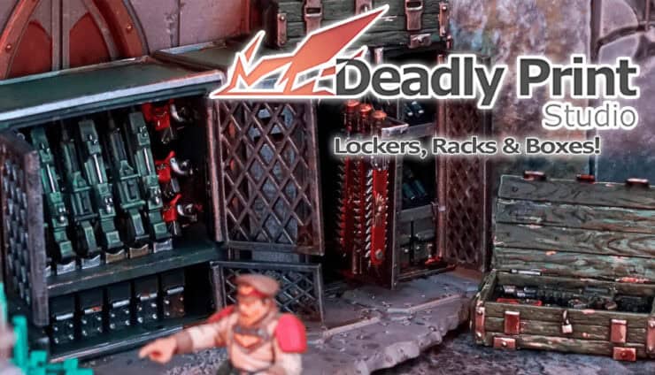 Deadly Print Studios Lockers Boxes And Crates