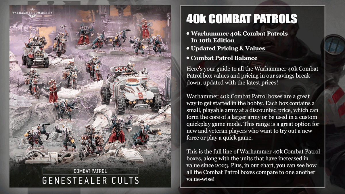 genestealer cults combat patrol value pricing