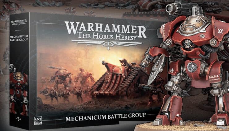 mechanicum battle group horus heresy pricing value