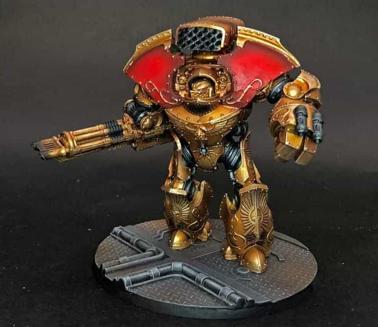 rob paints wal hor miniature painting telemon