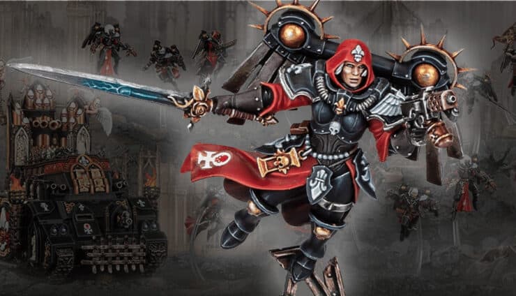 sisters of battle Adepta Sororitas 40k values pricing Battleforce army of faith