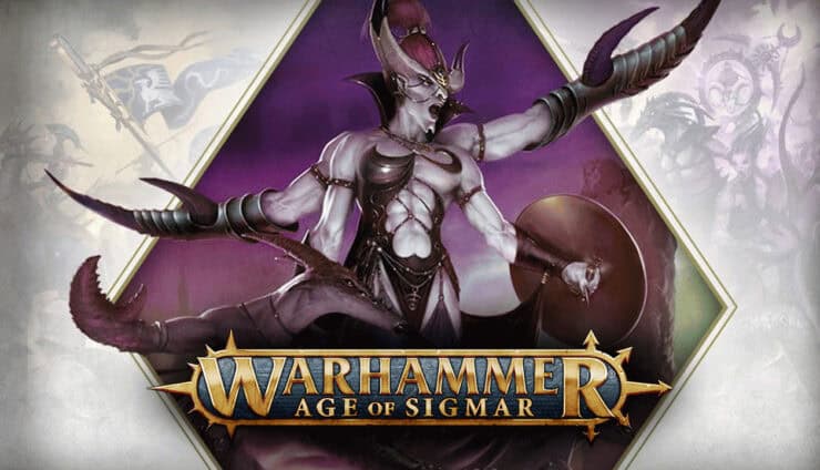 AOS Age of Sigmar hedonites of slaanesh faction wal hor