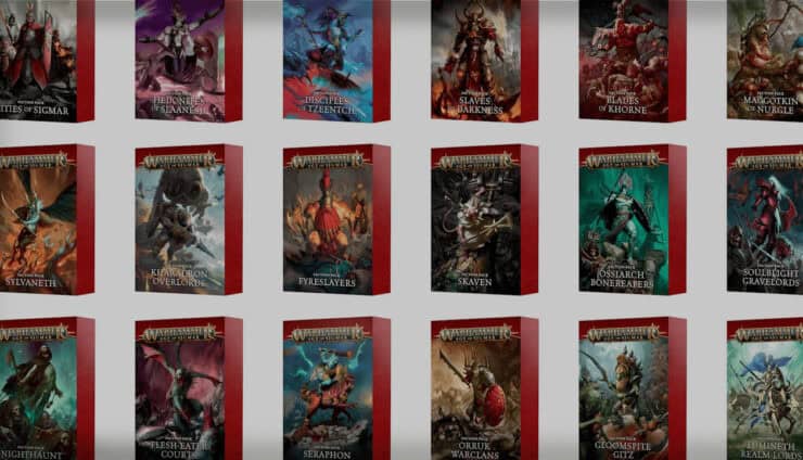 age of sigmar 4th Edtion faction packs