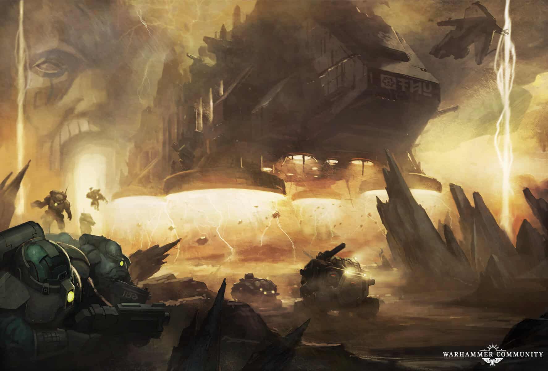 40k votann lore starship