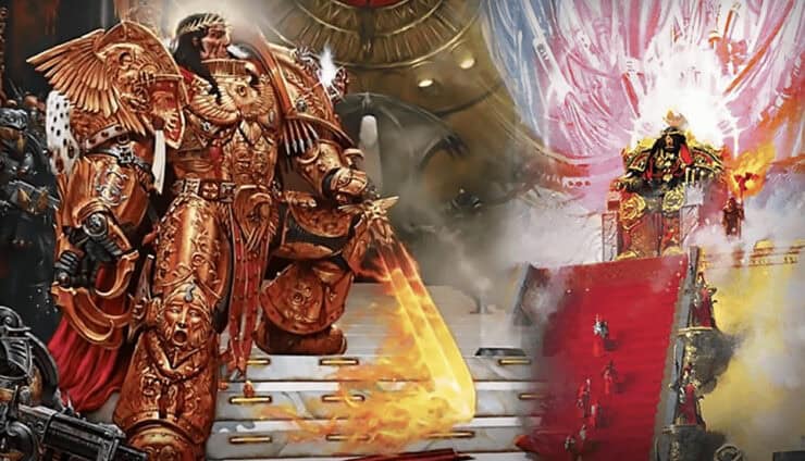 Emperor of mankind golden throne god emperor of mankind