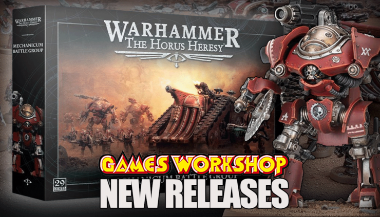 Mechanicum battlegroup new release horus heresy