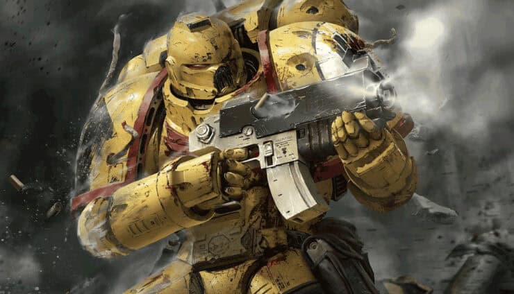 Space marine hor wal imperial fist