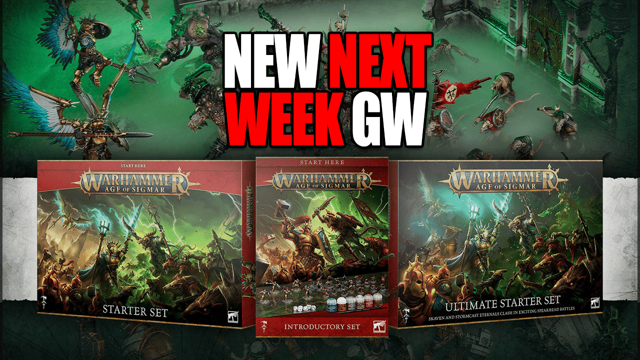 new next week GW starter sets aos