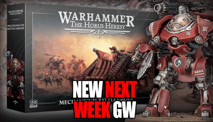 new next week mechanicum battle group