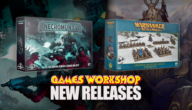 new releases pre order games workshop necromunda secundus box set Dwarfen Mountain Holds Battalion Box