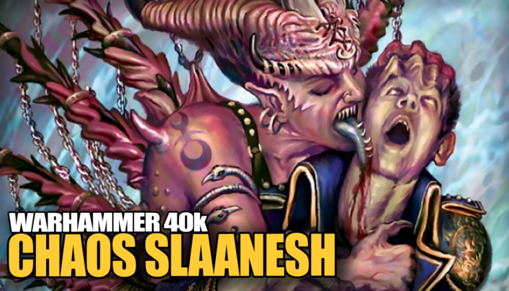 slaanesh god chaos lore guide daemonette warhmmer 40k text