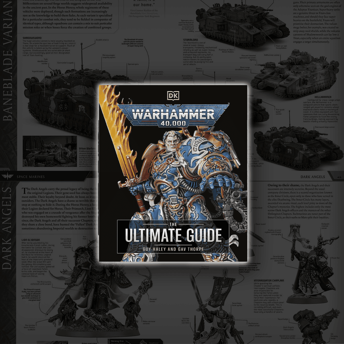 warhammer unlitmate guide cover and example pages