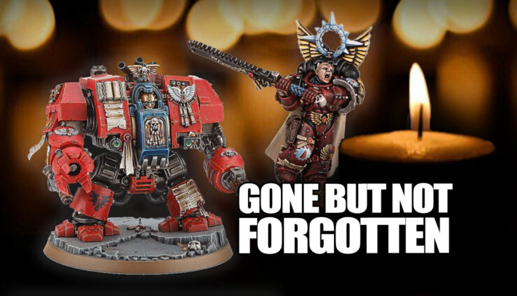 RIP Gone But Not Forgotten Blood Angels 40k Legends