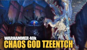 Warhammer 40k Chaos Daemons Mark of Tzeentch Hor wal