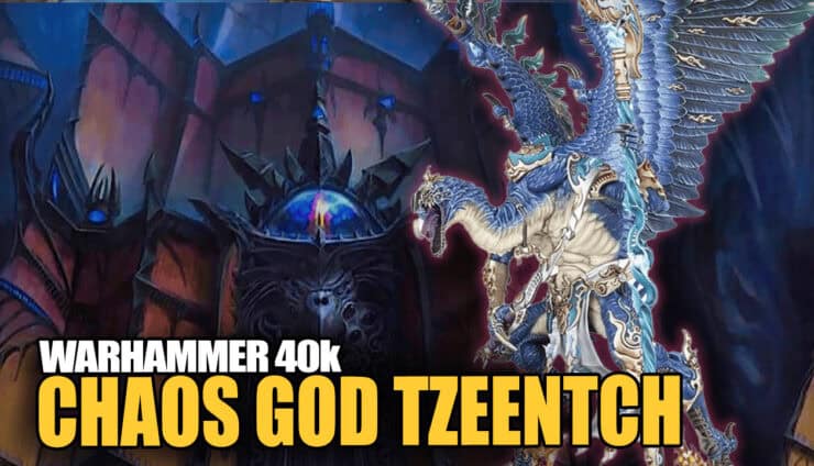 Warhammer 40k Chaos Daemons Mark of Tzeentch Hor wal