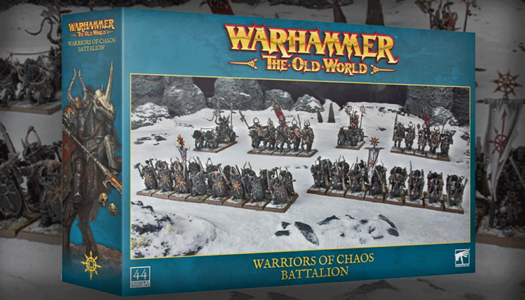 Warriors of Chaos Battalion value the old world warhammer models hor wal