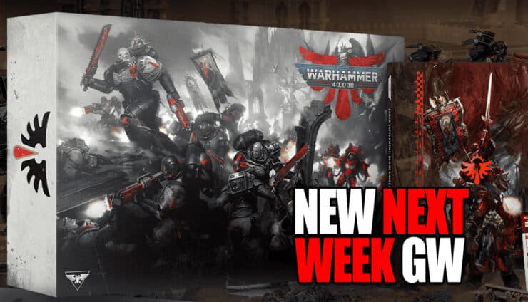 new next week games workshop Blood angels army box