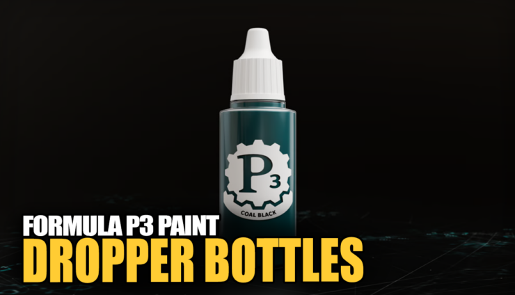 p3 paint dropper bottles