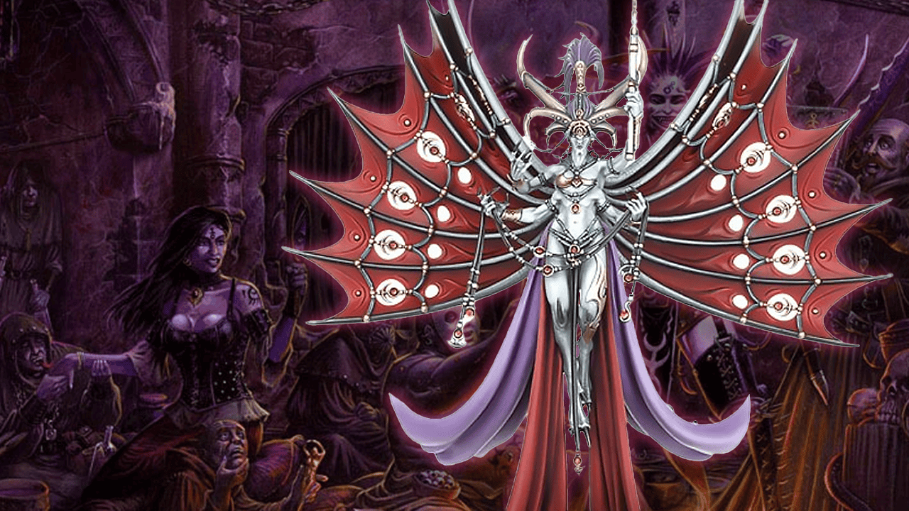 slaanesh god chaos lore guide daemonette warhmmer 40k realm