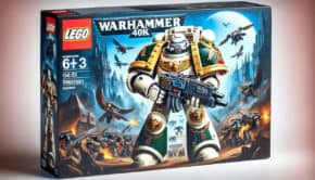 warhammer lego box art set