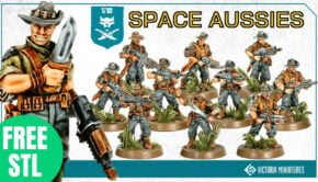 Space Aussies STL Files