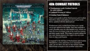 aeldari combat patrol warhammer 40k box art and value image