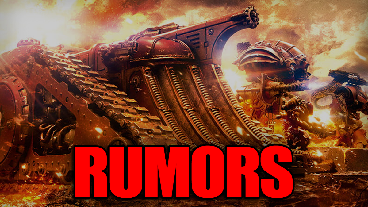 rumors Legions Imperialis Mechanicum Battlegroup warhammer