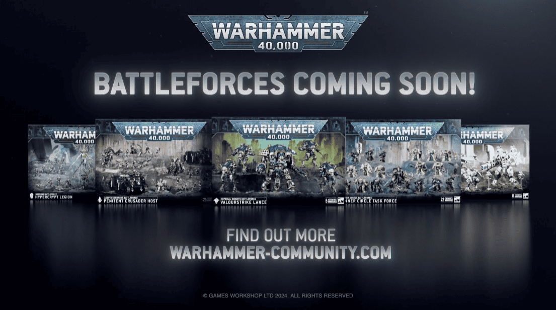 New Warhammer 40k & AoS Christmas 2024 Battleforces Boxes Revealed