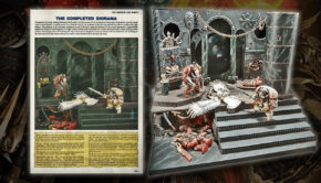 emperor vs horus death diorama miniatures figures forge world horus heresy