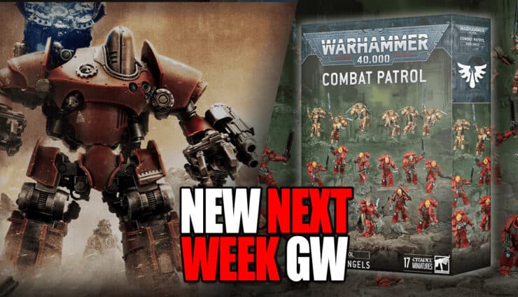 mechanicum legions imperialis blood angels combat patrol new next week