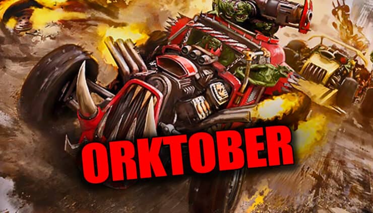 orktober speed freeks box set art of buggy shooting missile warhammer 40k