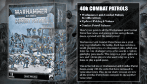 space wolves combat patrol box art and item description