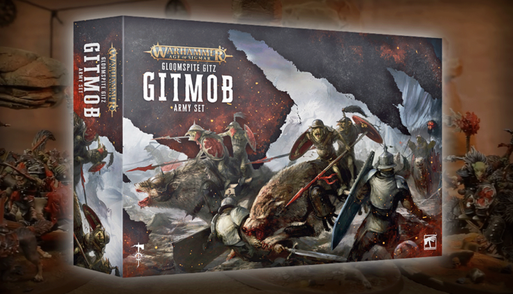 gitmob army set age of sigmar box gloomspite gitz