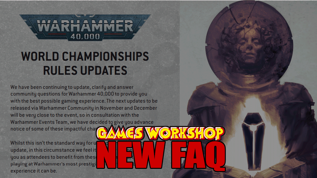 new faqs warhammer world championships