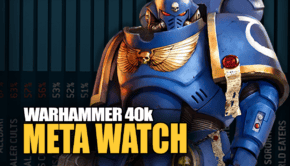 meta watch 40k primaris space marine art in front of win rates graphs wal hor