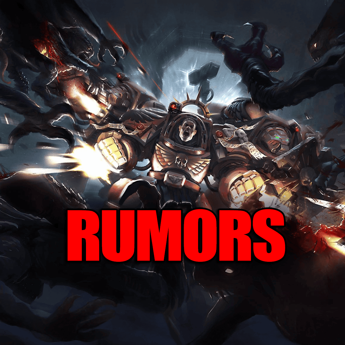 space hulk blood angels terminators fighting genestealers artwork hor wal rumors