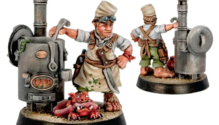 a picture of a halfling chef