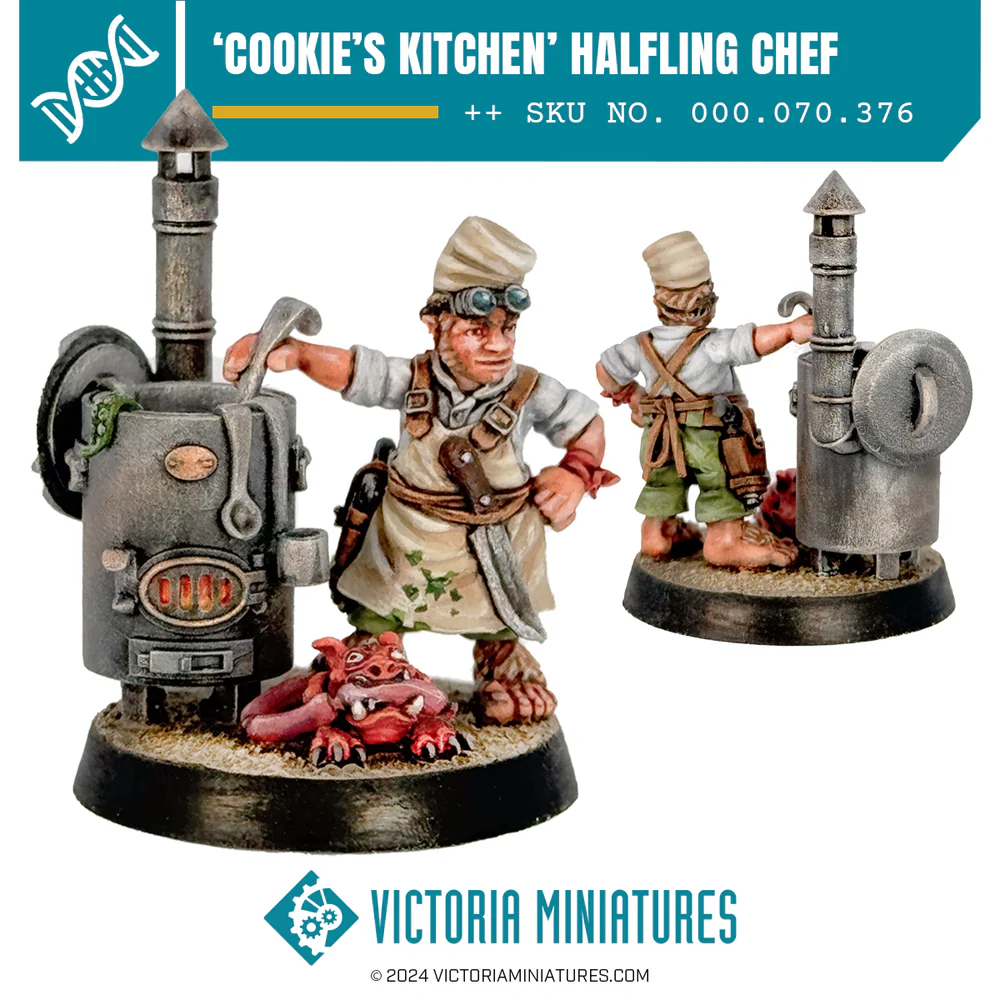 a picture of a halfling chef