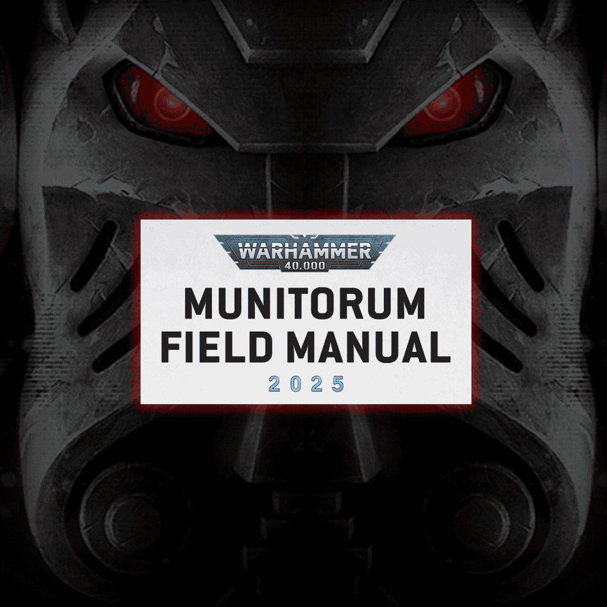 Munitorium field manual logo over leviathan termiantor hor wal points updates changes warhammer 40k 2025 dark