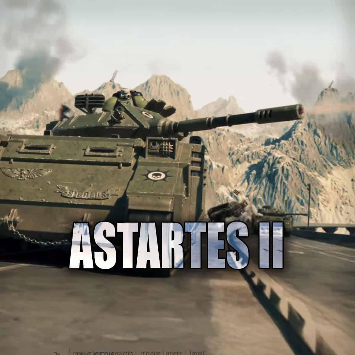 a picture of a tank fro mastartes II trailor