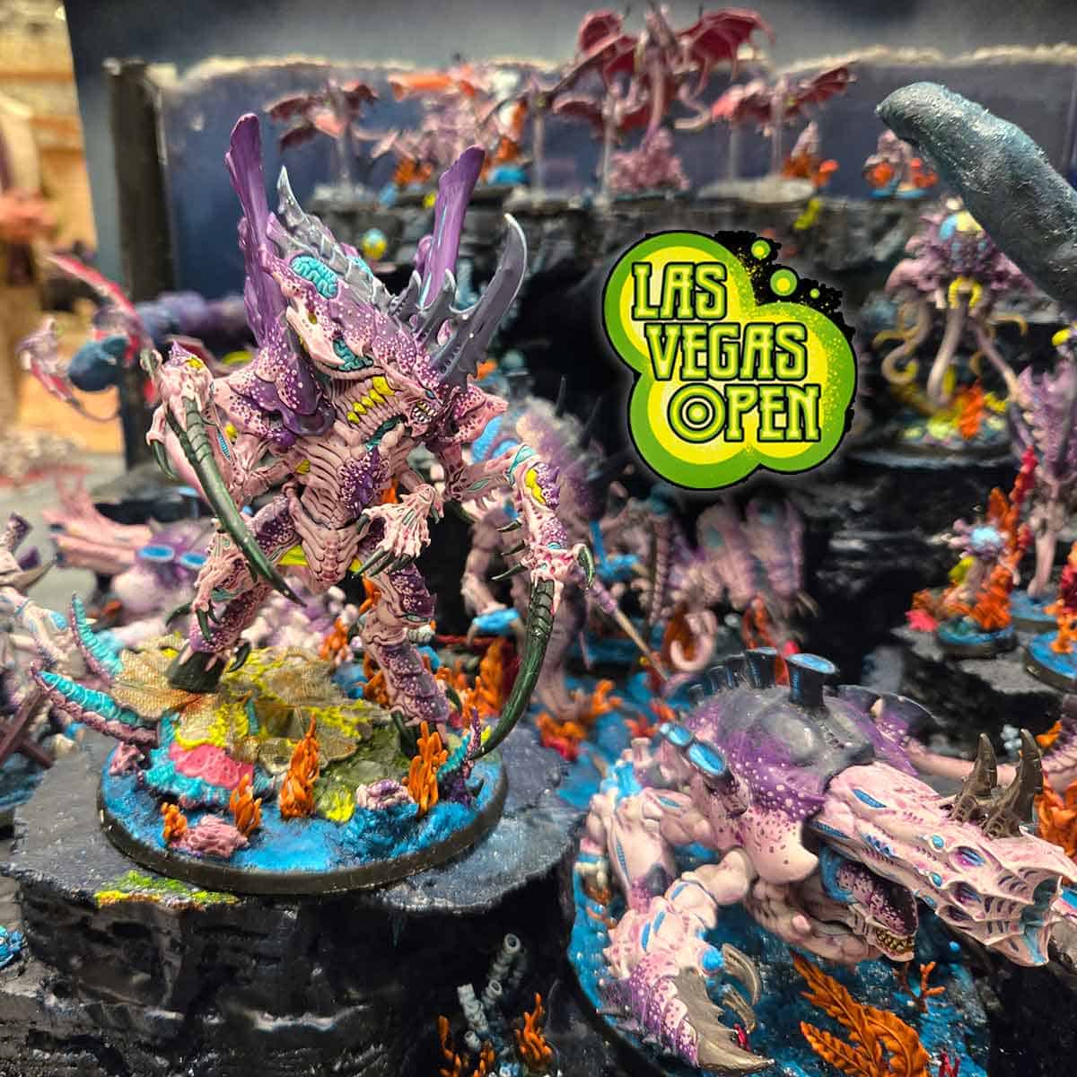 las vegas open xenos armies norn queen nids painted warhammer 40k 1