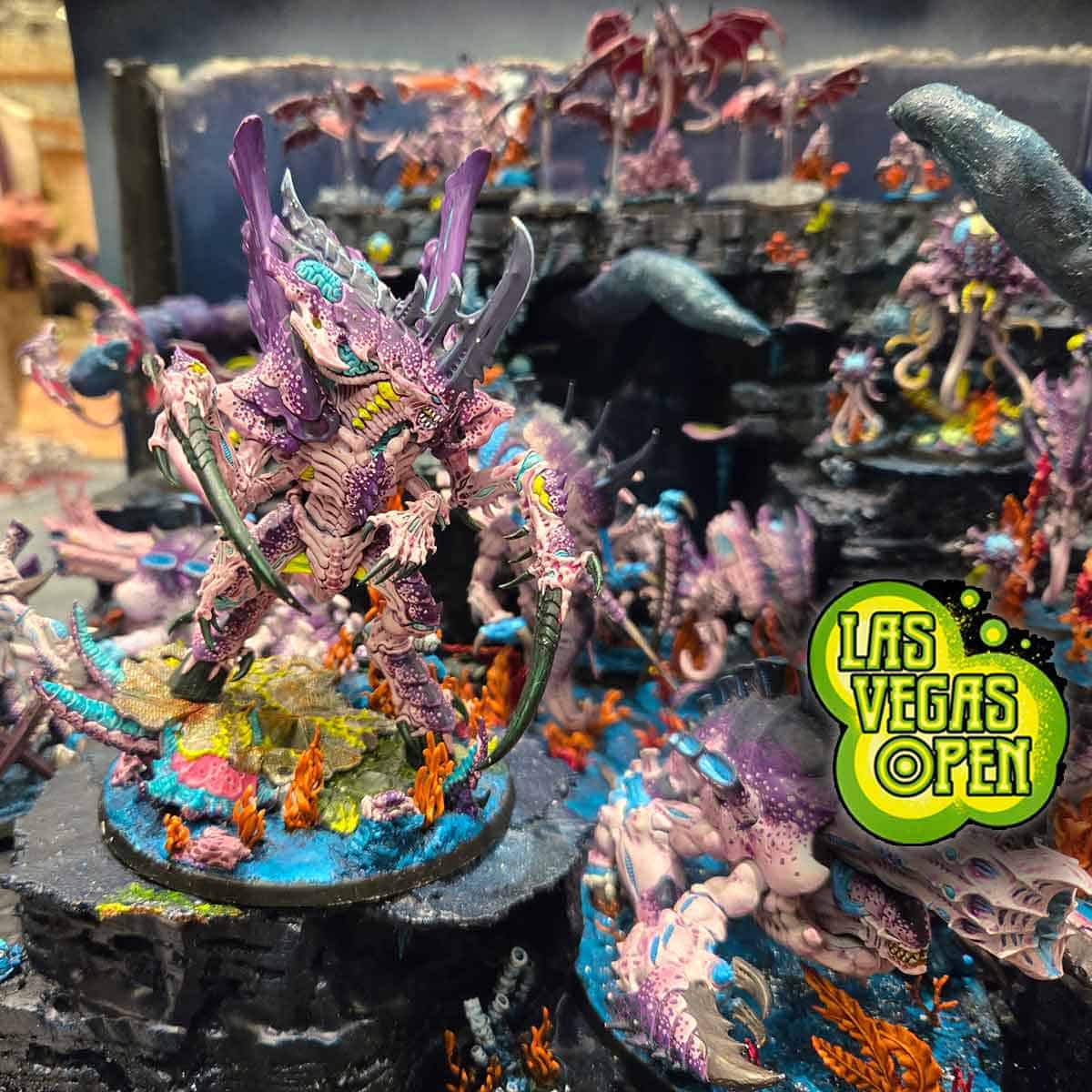 las vegas open xenos armies norn queen nids painted warhammer 40k 2