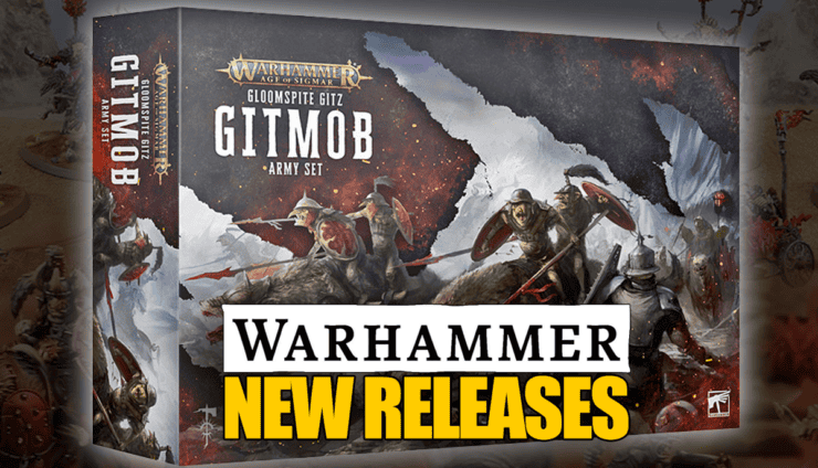 new pre-order gitmob army set no text paint miniatures background with box set in foreground