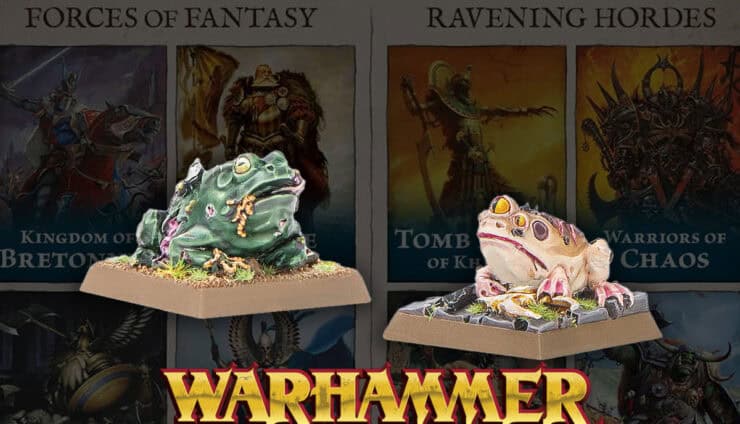 Warhammer Old World Transmogrification toad