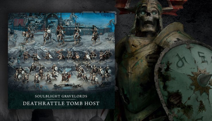 deathrattle spearhead box art and painted minis