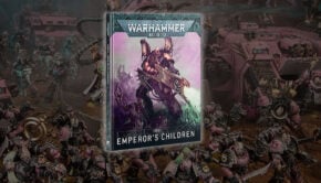 emperor's children codex rules product background of painted models detachment rules