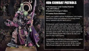 new emperor's children combat patrol value pricing box product image