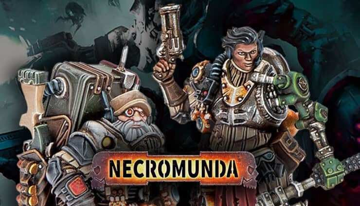 Necromunda Previews New Hagthor Jarlun and Aster Felsturn painted models