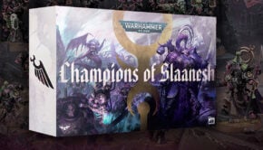 champions of slaaensh army set box art